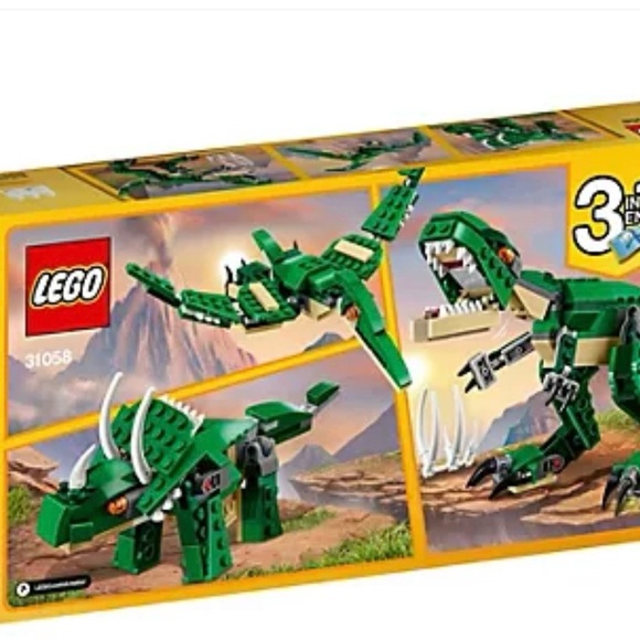 LEGO Creator Dinosaur Set - Green and White - Picture 9 of 10